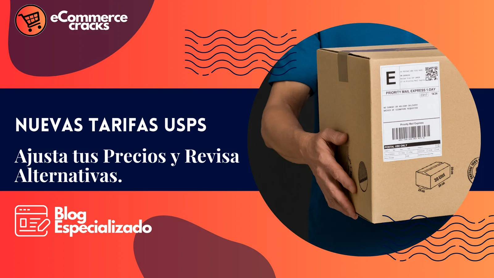 USPS 2026: suben tarifas en Priority Mail y First‑Class Package; protege tus márgenes